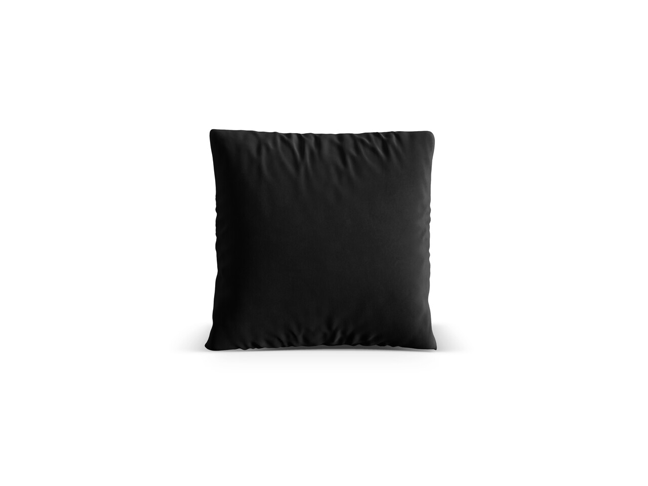 Perna decorativa, Nuria-88, Micadoni Home, 40x40 cm, catifea, negru - imagine 3